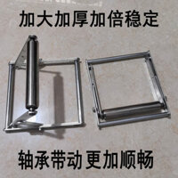 Giá đỡ máy cắt Khung hỗ trợ vật liệu bằng nhôm khung nâng hạ giá đỡ con lăn có thể điều chỉnh kích thước khung thép không gỉ