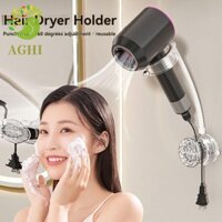 Giá đỡ máy sấy tóc BLAZELINK, Giá đỡ máy sấy tóc đa năng xoay 360 độ có thể điều chỉnh, Cốc hút chịu lực cao Giá đỡ máy thổi treo tường rảnh tay Trang chủ
