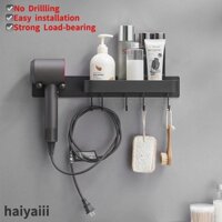 Giá đỡ máy sấy tóc Máy sấy tóc Giá để đồ Đấm miễn phí Phòng tắm Dyson Máy sấy tóc Móc treo nhà vệ sinh Giá đỡ máy sấy tóc treo tường