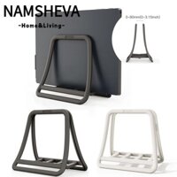 Giá đỡ máy tính xách tay dọc NAMSHEVA, Hỗ trợ máy tính bảng có thể tháo rời chống trượt, Dễ dàng cài đặt Lưu trữ Đế máy tính để bàn ổn định cho Air / / / Dell