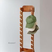 Giá đỡ mũ bằng gỗ Giá đỡ mũ hiện đại Móc mũ Mũ sắp xếp lưu trữ Mũ dọc Màn hình cho cửa phòng ngủ Tủ quần áo giặt