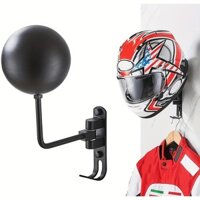 Giá đỡ mũ bảo hiểm xe máy Giá đỡ mũ bảo hiểm treo tường 180° Móc treo mũ bảo hiểm xoay có móc cho áo khoác Mũ xe đạp Bóng chày Bóng bầu dục