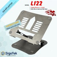 Giá đỡ nâng hạ Laptop ErgoTek L122 – Laptop Stand – Laptop Macbo.ok Ip.ad  – Tản nhiệt – Tuỳ chỉnh độ cao