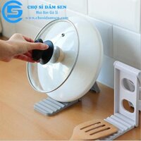 Giá đỡ nắp nồi Gấp Gọn Khay gác muỗng đũa giữ nắp nồi xoong siêu đa năng G283-GACDUA-GG