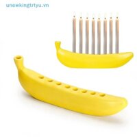 Giá đỡ nến chuối Unewtu Mới lạ Chanukah Giá đỡ nến hình quả chuối Giá đỡ nến màu vàng Quà tặng ngày lễ vui nhộn, theo chủ đề chuối Menorah VN