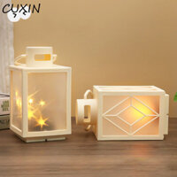 Giá đỡ nến CUXIN, Đèn nến khí quyển tại chỗ, Treo Bắc Âu Trang trí Đèn lồng Giáng sinh cổ điển Trang trí nhà cửa