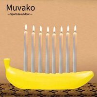 Giá đỡ nến MUVAKO Chanukah, Giá đỡ đèn thơm hình quả chuối Giá đỡ nến chuối, Hộp đựng nến vui nhộn Quà tặng sinh nhật bằng tay