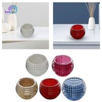 Giá đỡ nến thủy tinh Bắc Âu, Chân nến thủy tinh Giá đỡ nến Đèn trà Đồ trang trí cho đám cưới Kỷ niệm sinh nhật Khách sạn Trang trí nội thất