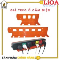 Giá đỡ ổ cắm điện - Gá treo cho ổ cắm lioa 3DN và 6DN - Cho ổ 3DN