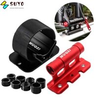 Giá đỡ phuộc xe đạp SUYO, Giá đỡ nóc ô tô màu đỏ bằng hợp kim nhôm, Bộ chuyển đổi gắn trục nhẹ
