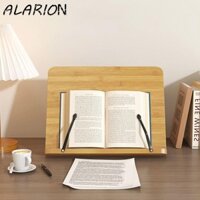 Giá đỡ sách bằng gỗ ALARION, Giá đỡ đọc sách gấp thoải mái, Giá đỡ đọc sách ổn định sáng tạo chống trượt 8 góc nghiêng có thể điều chỉnh Giá đỡ sách nấu ăn tại nhà