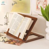 Giá đỡ sách bằng gỗ Giá đọc sách gấp cho sách giáo khoa Máy tính bảng Ghi chú nhạc PC