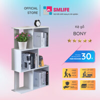 Giá đỡ sách gỗ công nghiệp thiết kế đẹp SMLIFE Bony