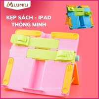 giá đỡ sách, kẹp sách, đọc sách thông minh chống cận thị cho người lớn và trẻ em