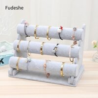 Giá đỡ T-Bar FUIDESHE, Vòng tay Giá đỡ trưng bày trang sức hai đôi, Dây buộc tóc bền bỉ Đồng hồ đa năng Trang sức giữ trang sức