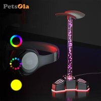 Giá đỡ tai nghe chơi game RGB Giá đỡ tai nghe 3,5 mm Giá đỡ trang trí bàn chiếu sáng cho máy tính xách tay Chơi game Bé trai