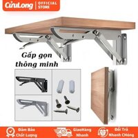 Giá Đỡ Tam Giác gấp gọn thông minh thép không gỉ pát đỡ kệ ke chữ L ê ke đỡ kệ gỗ