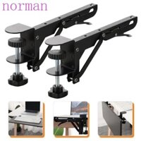 Giá đỡ tấm mở rộng máy tính để bàn NORMAN 2 CÁI, Giá đỡ kệ để bàn có thể gập lại hình chữ L, Kệ gấp treo tường hạng nặng tiết kiệm không gian Phụ kiện phần cứng