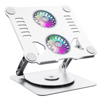 Giá đỡ tản nhiệt hợp kim nhôm xoay 360 độ, kèm quạt tản nhiệt làm mát công suất lớn T602G, T619G, T628G