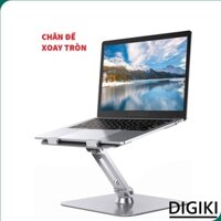 Giá đỡ tản nhiệt Laptop nhôm cao cấp đế xoay 360 độ F119, F147 bằng nhôm có thể điều chỉnh được độ cao.