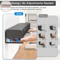 Giá đỡ thanh âm thanh Meour Giá đỡ tường - Dễ dàng lắp đặt Giá đỡ kệ treo tường chống rơi Giá đỡ loa Soundbar đa năng VN