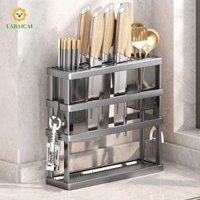 Giá đỡ thớt LABAICAI có khay thoát nước thiết thực cho nhà bếp