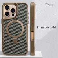 Giá đỡ thu hút từ tính Ốp điện thoại mờ chống sốc cho IPhone 16 Plus 13 12 11 Pro Max