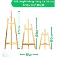 Giá đỡ tranh - giá bảng - giá vẽ -giá menu cỡ nhỡ (cao 1m3)