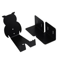 Giá Đỡ Treo Xe Đạp Ghép Nằm Ngang Lên Vách Tường Hình Cú Mèo Chịu Tải Lớn 100 kg Hợp Kim Nhôm Tiết Kiệm Không Gian Mai Lee - Đen