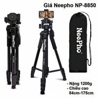 Giá đỡ Tripod NEEPHO NP 8850 cao 1.75m - Hàng Cao Cấp - Chắc Chắn để điện thoại máy ảnh máy quay phim máy chiếu màn hình