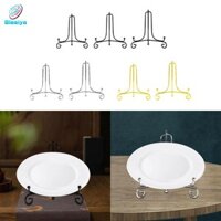 Giá đỡ trưng bày bằng sắt Giá đỡ đĩa Giá đỡ bát đĩa Nghệ thuật trang trí Giá đỡ ảnh