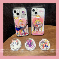 Giá Đỡ Từ Tính Thủy Thủ Mặt Trăng Từ Tính Ốp Lưng Điện Thoại Anime Nhật Bản Thích Hợp Cho iphone 16 15 14 13 12 pro max