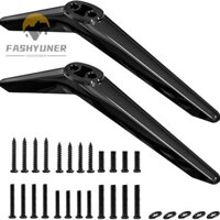 Giá đỡ TV FASHYUNER, có ốc vít Chân đế TV chống trượt, Phụ kiện Không khoan Đế đỡ chắc chắn cho TCL / Roku