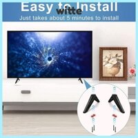 Giá đỡ TV WITTE, Chân đế TV chắc chắn chống trượt, Phụ kiện có ốc vít Không khoan Đế đỡ chắc chắn cho TCL / Roku