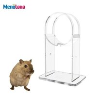 Giá đỡ uống nước cho chuột Hamster, Không có ngăn đựng nước nhỏ giọt, Phụ kiện lồng, Giá đỡ chai nước cho thú cưng, cho sóc