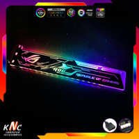 Giá Đỡ VGA ROG Gaming Led 5v ARGB Đồng Bộ Màu Hub Coolmoon Mainboard - Hàng FullBox