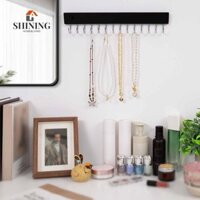 Giá đỡ vòng cổ treo tường Trang trí nội thất Móc cài đặt dễ dàng cho lối vào Tủ quần áo Tủ quần áo Đồ dùng nhà bếp