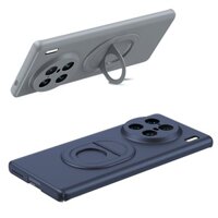 Giá đỡ vòng kim loại Giá đỡ nam châm mạnh mẽ cho VIVO v29 X100 X100S Pro X90 Pro + X90S X80 Pro s16 s17 iqoo 12 11 z7 neo8 Vỏ bảo vệ giá đỡ ô tô mờ