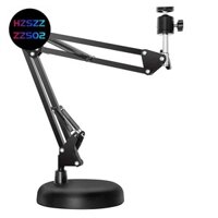Giá đỡ Webcam cho máy tính để bàn treo Boom Scissor Arm Stand với đế tròn nâng cấp, cho Webcam Logitech