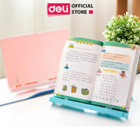 Giá đọc sách chống cận thị cho bé Deli - màu trắng /hồng/xanh dương Giá đỡ Ipad thông minh chống mỏi mắt