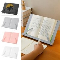 Giá đọc sách để bàn FASHYUNER, Giá đỡ sách máy tính bảng cỡ lớn, Kẹp sách màu trơn có thể điều chỉnh Giá đỡ cố định