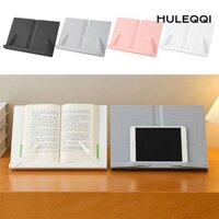 Giá đọc sách để bàn HULEQI, Đế sách máy tính bảng màu trơn, Đế đọc sách có thể điều chỉnh kích thước lớn cho trẻ em