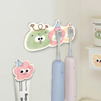 Giá Đựng Bàn Chải Đánh Răng Hoạt hình giá treo bàn chải đánh răng điện giá treo tường nhà vệ sinh nhà vệ sinh