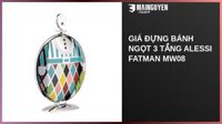 Giá đựng bánh ngọt 3 tầng Alessi Fatman MW08