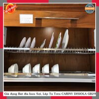 Giá đựng Bát đĩa Inox Sợi, Lắp Tủ Trên CARINY DISIOLA GB29