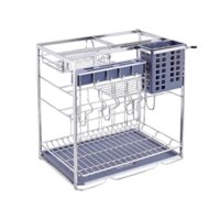 Giá Đựng Chai Lọ Gia Vị Dao Thớt Nan Dẹt Thép Carbon sơn nhiệt