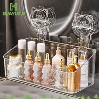 Giá đựng cốc hút HUAYUEJI, Kệ đựng đồ phòng tắm Kệ thoát nước không lỗ Kệ phòng tắm, Giỏ đựng đồ nhà bếp treo tường trong suốt có thể tháo rời để tắm