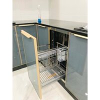 GIÁ ĐỰNG DAO THỚT CHAI LỌ RELAXY ĐA NĂNG INOX304 NAN DẸT CAO CẤP, RAY GIẢM CHẤN RX.20-RX.25-RX.30-RX.35-RX.40