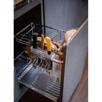 GIÁ ĐỰNG GIA VỊ & DAO THỚT INOX CAO CẤP CHÍNH HÃNG -  HÀNH INOX VĨNH VIỄN