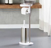 Giá đựng giấy vệ sinh và cọ toilet Joseph Joseph 75019 Easytore Plus Stand 4 in 1